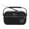 Priedinis radijas Soundmaster DAB280 – DAB+, FM, analoginis ir skaitmeninis, 1,2 W, juodas, AC/Baterija
