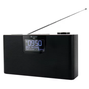Radijo imtuvas Soundmaster DAB700SW, DAB+/FM, 12 W, 2,9 col. LCD, MicroSD, juodas