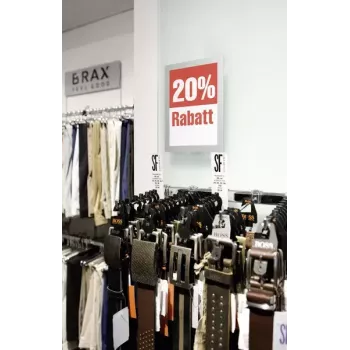 Magnetinis rėmelis Durable Duraframe A5 juodas