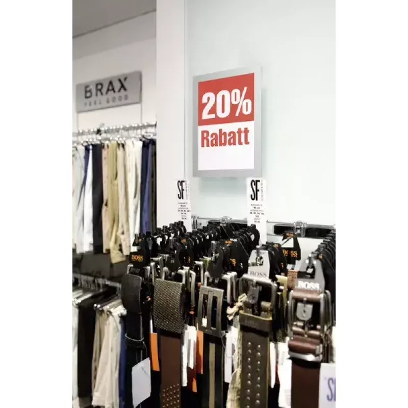 Magnetinis rėmelis Durable Duraframe A5 juodas