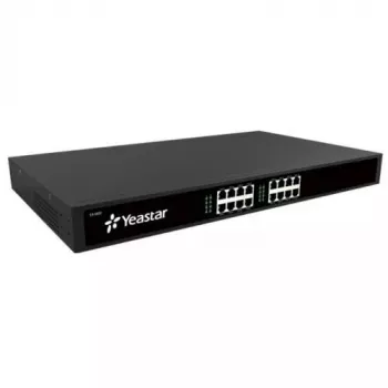 Yeastar TA1600 šliuzas/kontroleris 10/100 Mbit/s juodas stovas 1U