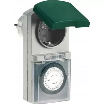 Mechaninis laikmatis REV 0025700409 lauko juodas analoginis ciferblatas grandinių perjungimui