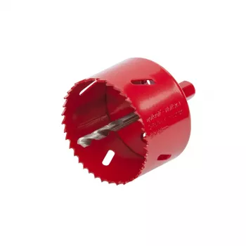 Bi-metalinė skylėtoji pjūklelio karūnėlė wolfcraft 5474000, 68 mm