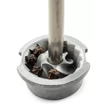 Malūnėlis pipirams Peugeot Bali Fonte Juodas Ketaus 80 mm