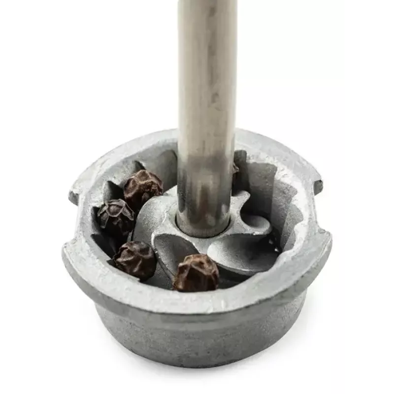 Malūnėlis pipirams Peugeot Bali Fonte Juodas Ketaus 80 mm