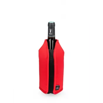 Vyno aušinimo rankovė Peugeot Frizz Red Textile 75cl