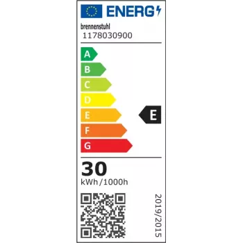 LED prožektorius Brennenstuhl 1178030900 30W IP44 pilkas metalinis