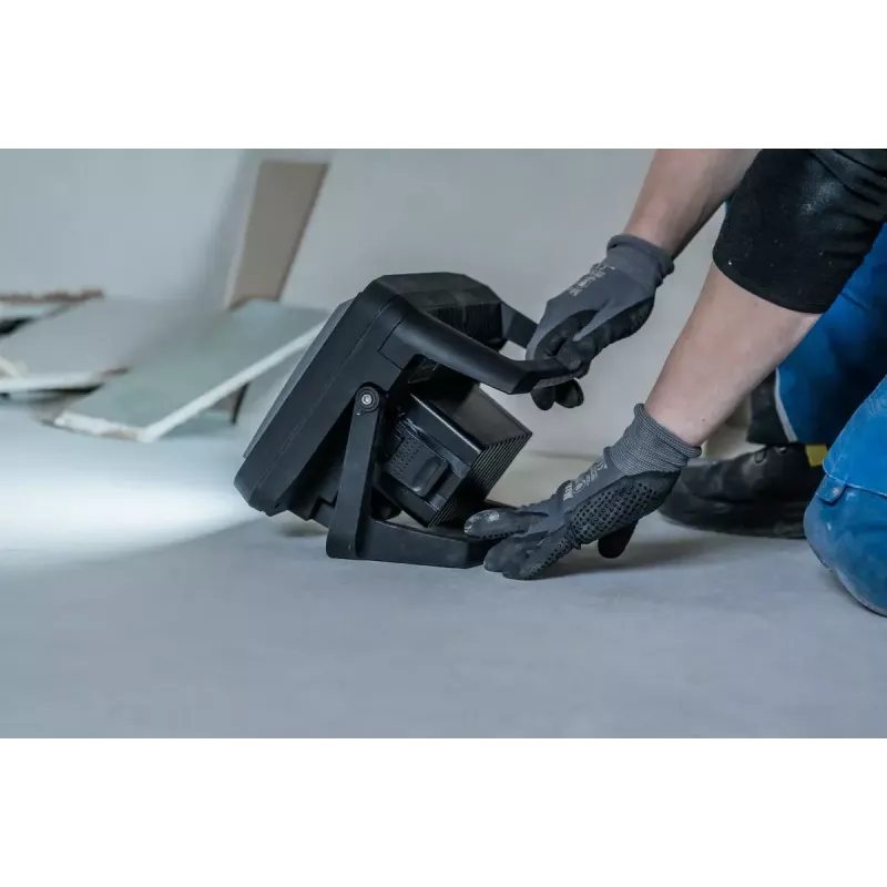 Laisvai pastatomas darbinis šviestuvas Brennenstuhl Multi Battery 27 W LED 3150 lm Juodas