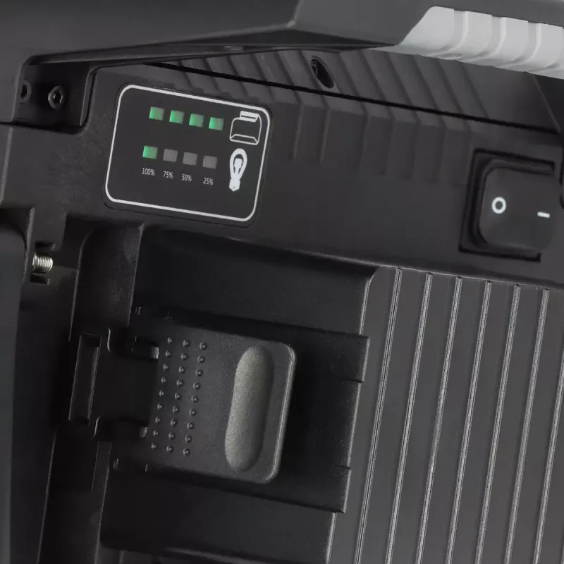 Laisvai pastatomas darbinis šviestuvas Brennenstuhl Multi Battery 27 W LED 3150 lm Juodas