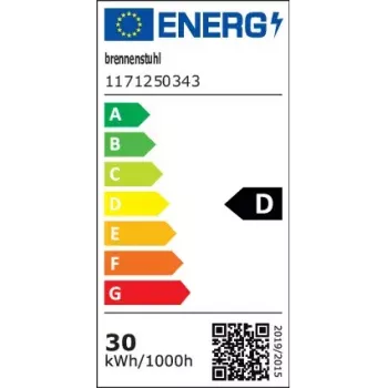 Prožektorius Brennenstuhl 1171250343 Juodas 30W LED IP20 Metalinis