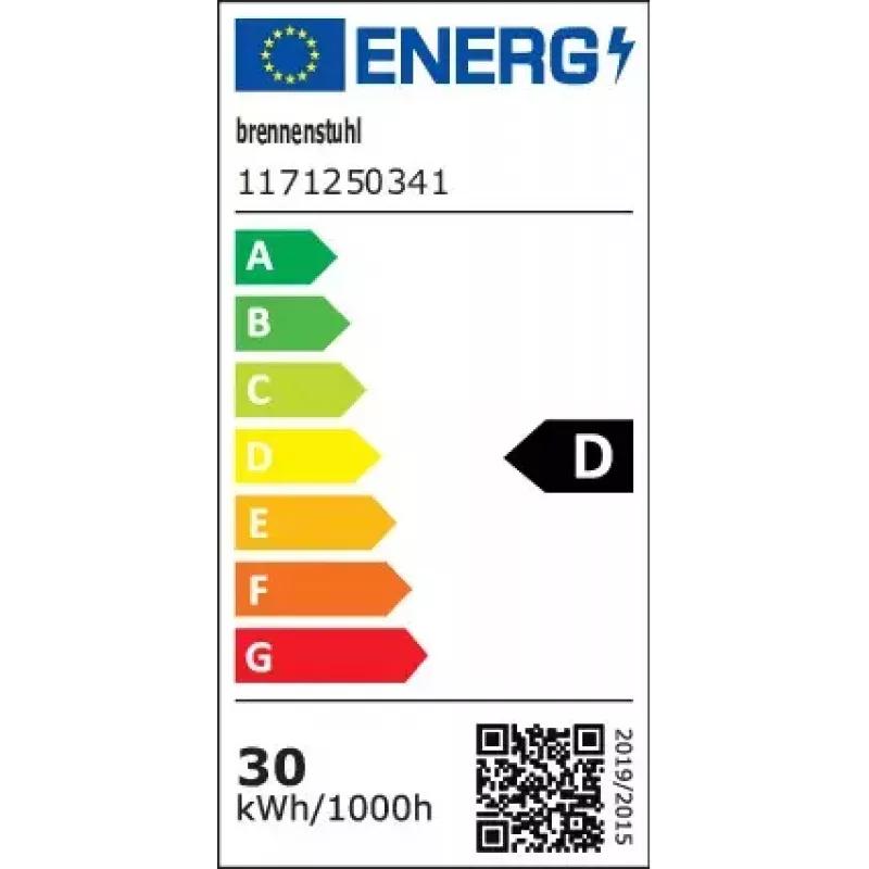 Prožektorius Brennenstuhl 1171250341 Juodas 30 W LED IP65 Metalinis