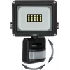 LED prožektorius Brennenstuhl JARO 1060 P 10W 1150lm IP65 su judesio detektoriumi