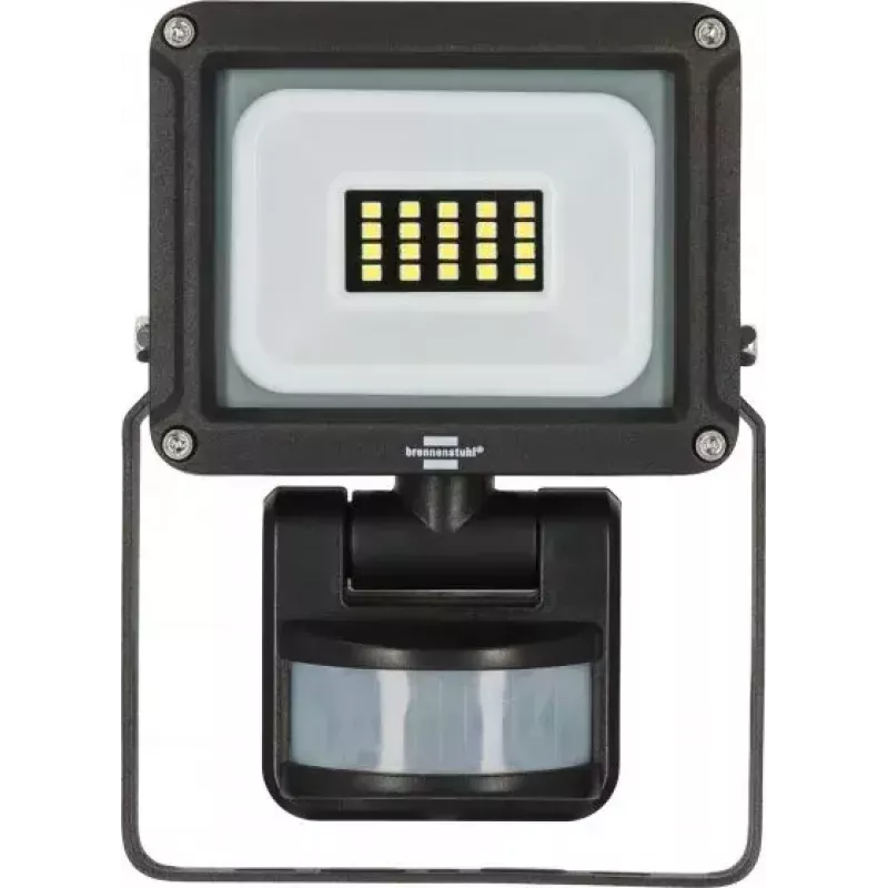 LED prožektorius Brennenstuhl JARO 1060 P 10W 1150lm IP65 su judesio detektoriumi