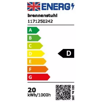 LED prožektorius Brennenstuhl JARO 3060 P 20W 2300lm 6500K su judesio detektoriumi