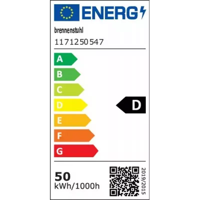 Prožektorius Brennenstuhl 1171250547 Juodas 50 W LED IP65