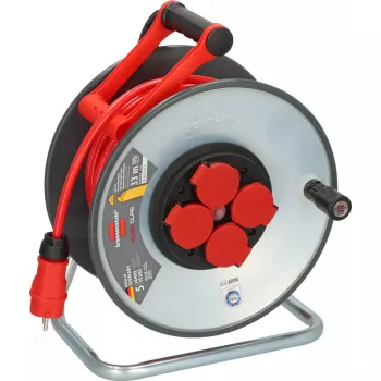 Ilgintuvas Brennenstuhl SC 3210 4 AC lizdai 3000 W Juoda Raudona Sidabrinė