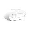 Skaitmeninis žadintuvas Mebus 25808 Oval White Blue backlight Battery AAA