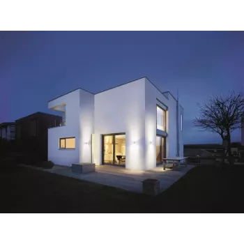 Sieninis lauko šviestuvas STEINEL L 910 LED 11 W, antracitas/balta