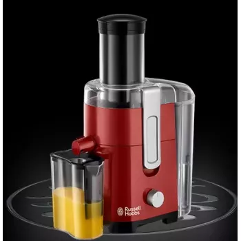 Sulčiaspaudė Russell Hobbs 24740-56 550 W Raudona 0,75 l sulčių talpa 2 l minkštimo talpa nerūdijančio plieno peilis