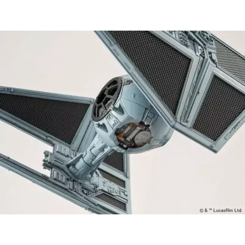 Plastikinis modelio rinkinys REVELL TIE Interceptor 1:72 – surinkimo modelis demonstravimui
