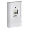 Oro stotelė vidaus / lauko tfa dostmann Casa White LCD belaidė 0.433 GHz, AA 1,5 V, 141×100×48 mm