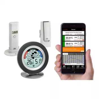 Aplinkos jutiklis TFA-Dostmann WeatherHub (COZY RADAR rinkinys)