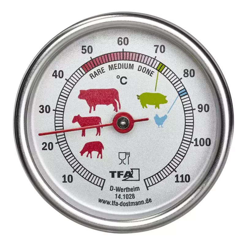 Maisto termometras TFA-Dostmann 14.1028 0–120 °C analoginis 51 mm 34 g