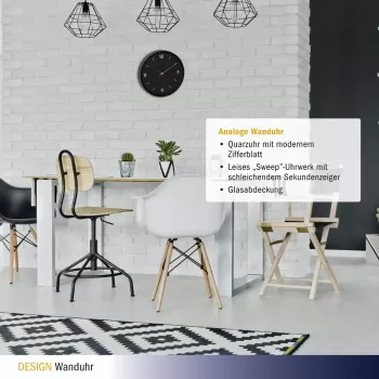 Sieninis laikrodis TFA-Dostmann Analogue 60.3056.01