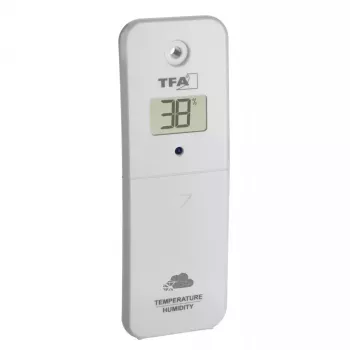 Belaidė orų stotelė TFA-Dostmann VIEW METEO Black, Wi-Fi, drėgmė 10-99%