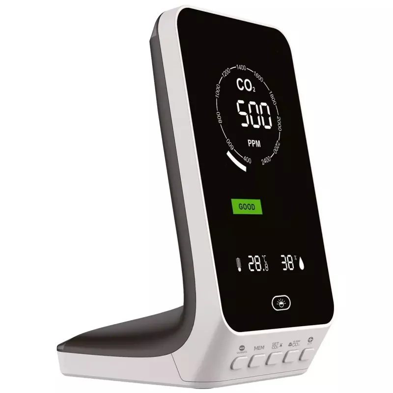 CO2 monitorius tfa dostmann AIRCO2NTROL UP 31.5010 – skaitmeninis ekranas, CO2, temperatūra, drėgmė