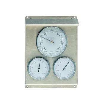Skaitmeninė orų stotis TFA-Dostmann 20.2010.60 – lauko barometras, higrometras, termometras, metalinis, 160×70×220 mm