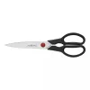 Virtuvinės žirklės ZWILLING TWIN L 230 mm, nerūdijančio plieno ašmenys, juoda rankena, universalios