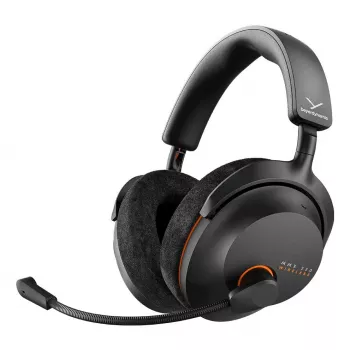 Ausinės Beyerdynamic MMX 230 – laidinės ir belaidės, USB-C, Bluetooth, uždedamos, 20–20000 Hz, 1,8 m laidas, juodos