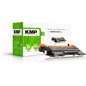 KMP TN-2210 dažų kasetė Brother, juoda, 1200 puslapių