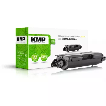 KMP dažų kasetė Kyocera TK-580Y geltona 2800 puslapių