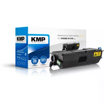 KMP K-T66 - juodas - kasetė su toneriu (atitikmuo: Kyocera TK-3100), skirta Kyocera ECOSYS M3040, M3540, FS-2100, 4200 (2894.0000)