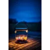 Stalinė lempa Krinner LUMIX Deco Glass Basic LED permatomas bambuko stiklas