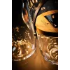 Stalinė lempa Krinner LUMIX Deco Glass Basic LED permatomas bambuko stiklas