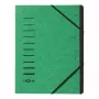 Pagna Tab Index Green 40059-03 – žalias skirtukinis aplankas A4 formatui