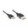 USB laidas Alcasa 2511-OF5S USB 2.0 5m juodas