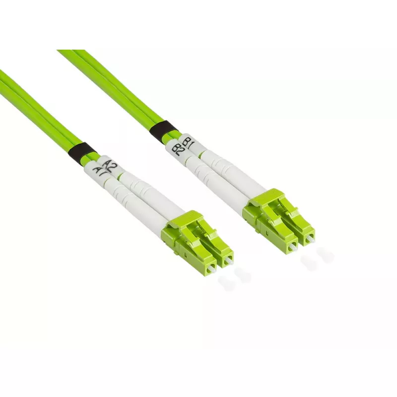 Skaidulinio optinio kabelio jungtis Alcasa LW-820LC5 20 m LC žalia