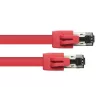 Tinklo kabelis Alcasa 8080-200R Raudonas 20m Cat8.1 S/FTP