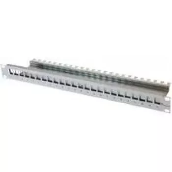 19 colių priekinė plokštė Telegärtner H02025A0167 su kabelių įtempimo mažinimu