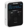 Nešiojamas radijas TECHNISAT DIGITRADIO mobil 2 — DAB+ / FM, OLED 0,91 colio, 3,5 mm, USB-C, Li-Ion 500 mAh, juoda/balta