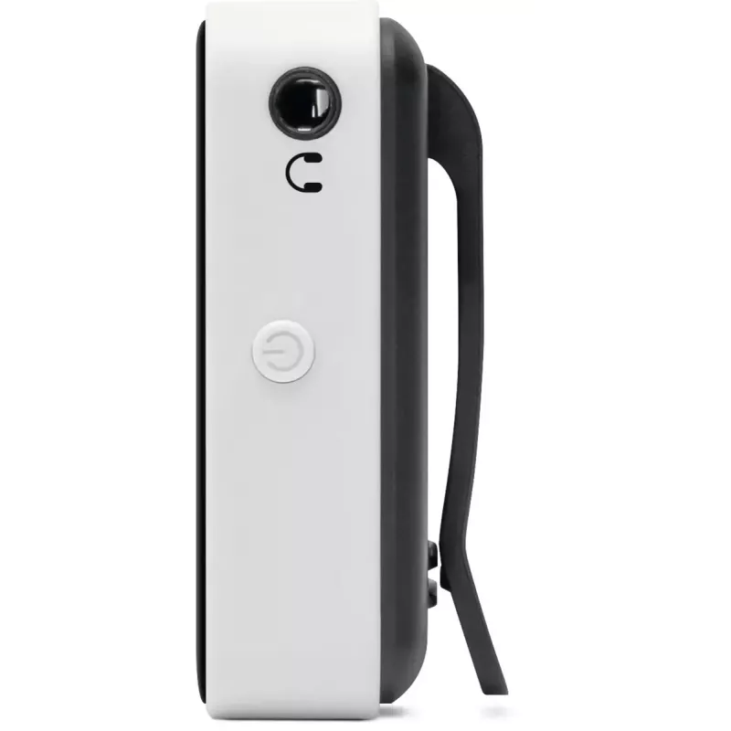 Nešiojamas radijas TECHNISAT DIGITRADIO mobil 2 — DAB+ / FM, OLED 0,91 colio, 3,5 mm, USB-C, Li-Ion 500 mAh, juoda/balta