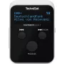 Nešiojamas radijas TECHNISAT DIGITRADIO mobil 2 — DAB+ / FM, OLED 0,91 colio, 3,5 mm, USB-C, Li-Ion 500 mAh, juoda/balta