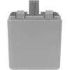LNB TechniSat UNYSAT 11.7–12,75 GHz, F jungtis, švitintuvas Ø4 cm, 140 mA, pilka