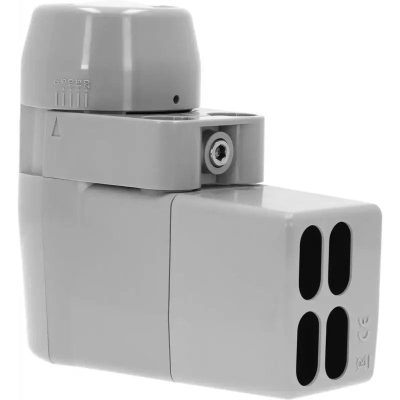 LNB TechniSat UNYSAT 11.7–12,75 GHz, F jungtis, švitintuvas Ø4 cm, 140 mA, pilka