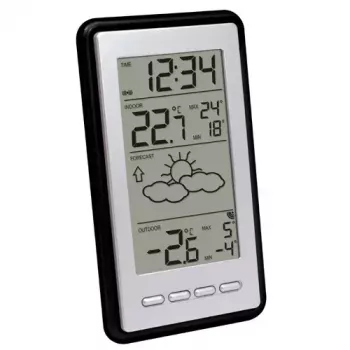 Skaitmeninė orų stotelė Technoline WS 9130-IT Juoda Sidabrinė