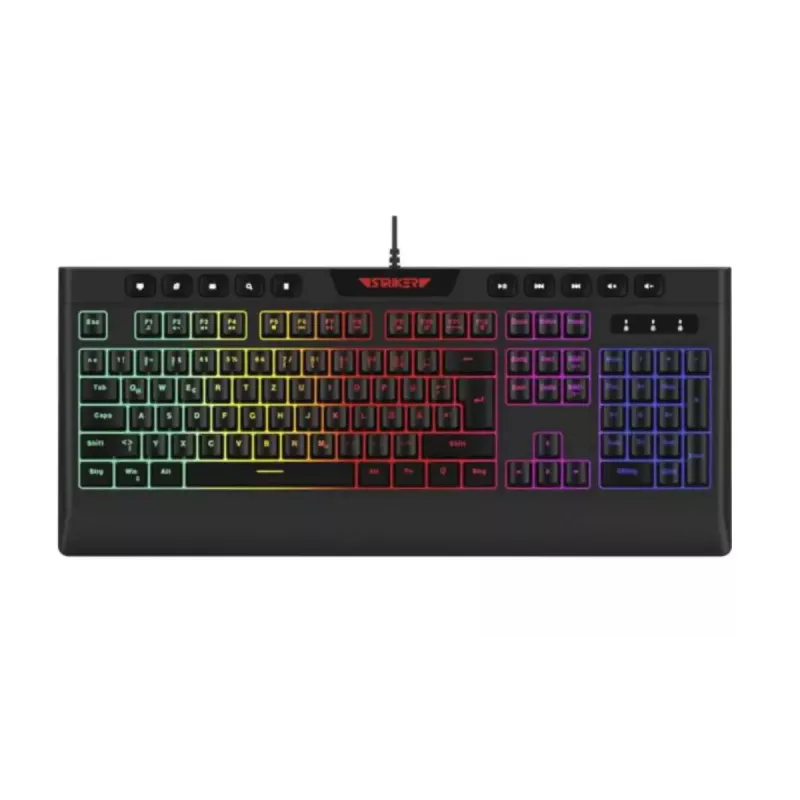 Stacionarus kompiuteris Hyrican PCK07796 – AMD Ryzen 7 5700X, 16 GB DDR4, 1 TB SSD, NVIDIA GeForce RTX 5060 Ti, Windows 11 Home, juodas